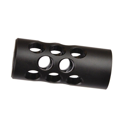 20 Hole Compensator for M&P 15-22 Black CNC Stainless Steel
