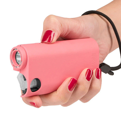 Guard Dog Olympian 3-in-1 Stun Gun Flashlight and Pepper Spray Pink