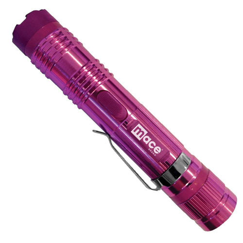 Mace Brand Compact Flash Stun Gun with LED Flashlight - Pink
