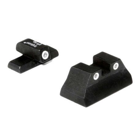 Trijicon Bright & Tough Night Sights for H&K USP Compact - Green Front, Yellow Rear
