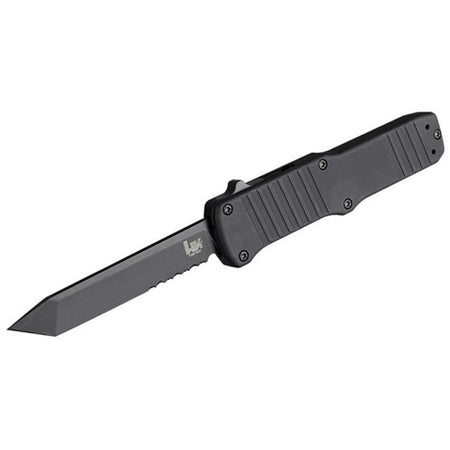 HK Hadron 3.375in OTF Auto Tanto Blade Black
