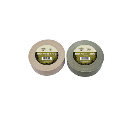100 MPH Heavy Duty Poly-Coated Tape 2in x 10 Yards Tan