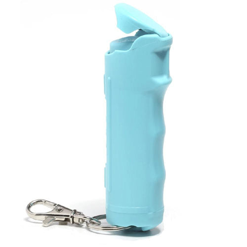 Kuros Compact Pepper Spray with UV Dye and Keychain Clip