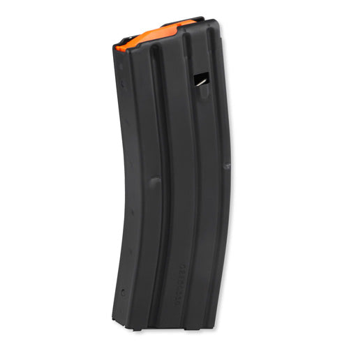 AR-15 .223 Aluminum Black Orange Flower 10/30 10-Round Magazine