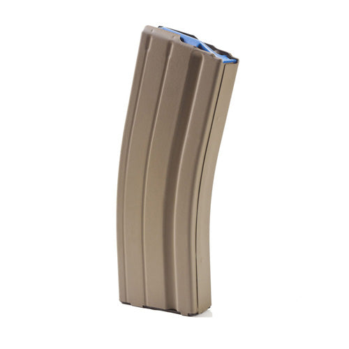 ASC 6.5 Grendel 25rd Stainless Steel Magazine FDE Marlube Blue Follower