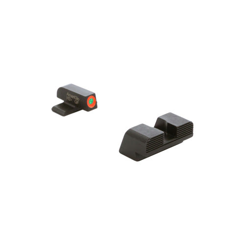 AmeriGlo Protector Sight Set for Springfield XD/XDM - Green/Orange Front, Black Rear