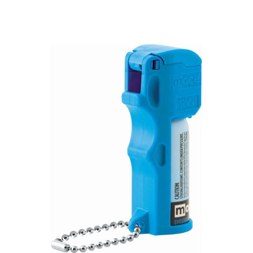 Mace Pocket Pepper Spray Neon Blue Keychain 11g 15-Burst