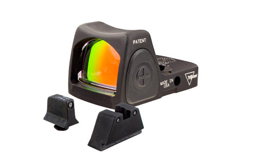 Trijicon Dual Defense Kit RMR Type 2 6.5 MOA Red Dot for Glock 17 Black