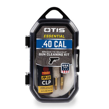 .40 Cal Essential Pistol Cleaning Kit with FP-10 CLP