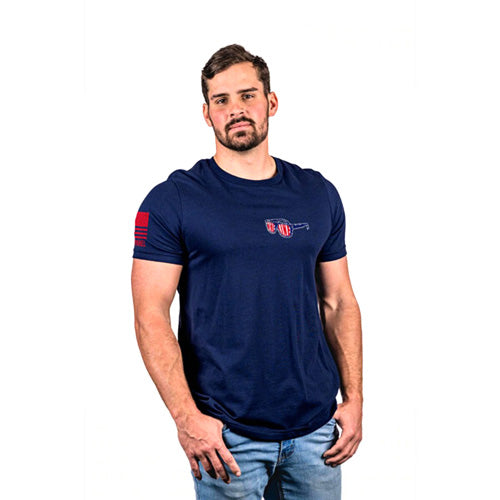 Men's They Live Graphic T-Shirt Navy Medium