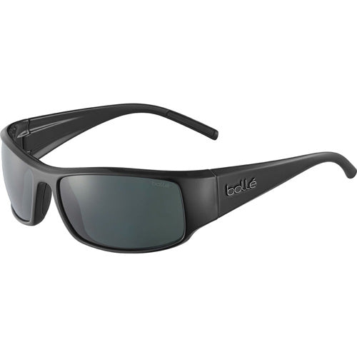 Bolle Sport King Sunglasses Shiny Black Frame TNS Grey Lens