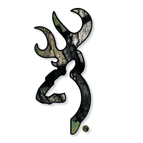 Browning Buckmark 6-Inch Camo Vinyl Decal UV-Resistant