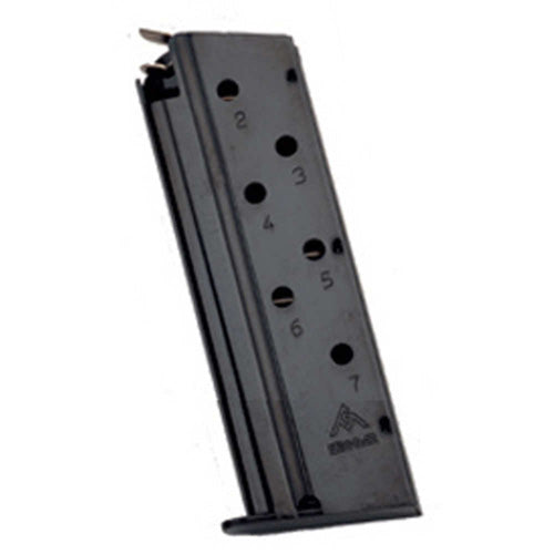 Mec-Gar 1911 Officer/Compact .40 S&W 7-Round Blued Magazine