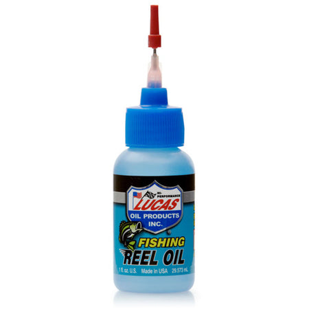 Lucas Fishing Reel Oil 1 oz Precision Needle Applicator Bottle