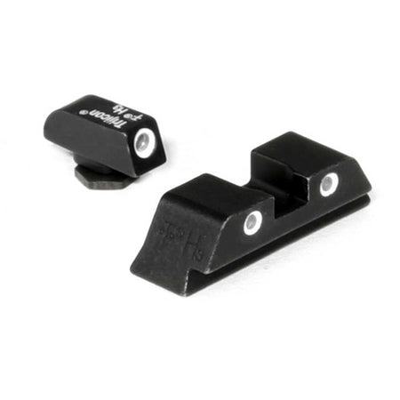 Trijicon Bright & Tough Night Sights for Glock 17/19/22/23 - Green Front, Orange Rear