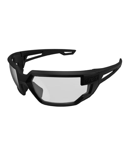 Mechanix Wear Vision Type-X Tactical Safety Glasses, Black OSFM, Clear Lens
