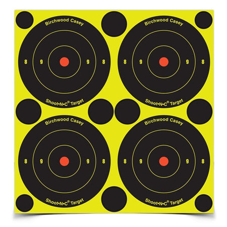 Shoot-N-C 3 Inch Round Bullseye Self-Adhesive Targets 1000-Pack