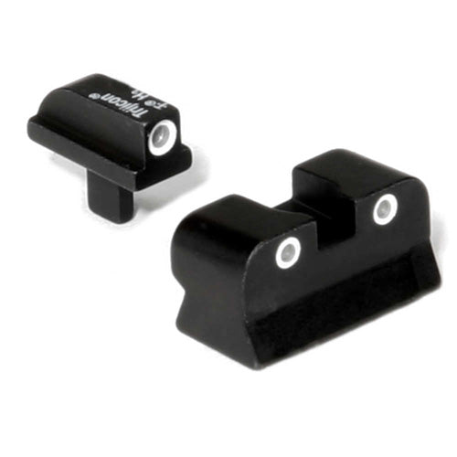 Trijicon Bright & Tough Night Sight Set for Colt 1911 - Green Front / Yellow Rear, .055 Tang