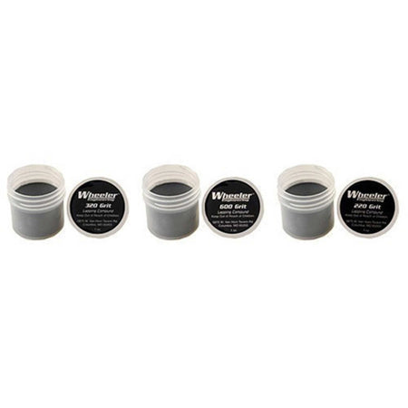 Wheeler Replacement Lapping Compound 3-Pack 220/320/600 Grit