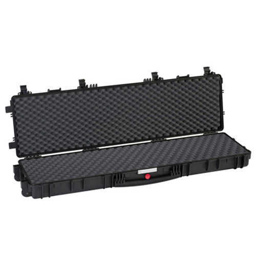 53-Inch Red Explorer Waterproof Green Gun Case Double Layer Convertible Foam