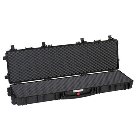 53-Inch Red Explorer Waterproof Green Gun Case Double Layer Convertible Foam