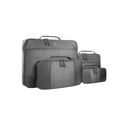 Mesh Pocket Set XL Black 4-Piece Zipper Pouches
