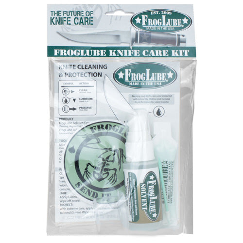 FrogLube Knife Care Kit with Solvent Paste and Swab