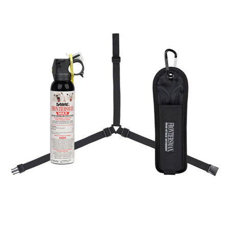 SABRE Frontiersman MAX 9.2 Oz Bear and Mountain Lion Spray with 3-in-1 Holster