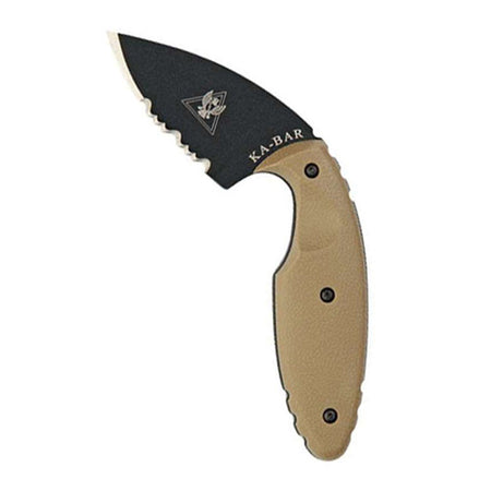 KA-BAR TDI Law Enforcement Serrated 2-5/16in Fixed Blade with Hard CBRN Clip