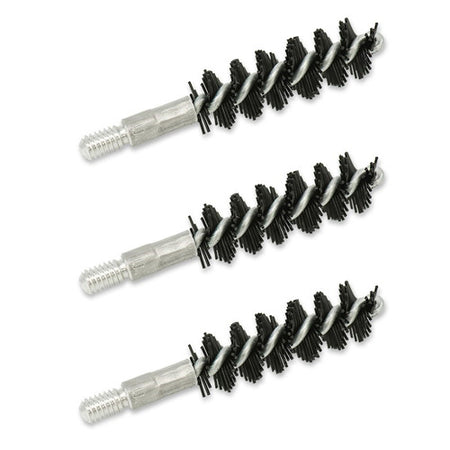 Bore Tech 3-Pack Nylon Pistol Bore Brush .357 / .38 Cal / 9mm 8/32 Male Thread