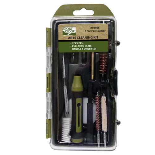 AR10 .30/7.62 17-Piece Rifle Cleaning Kit in Hard Case