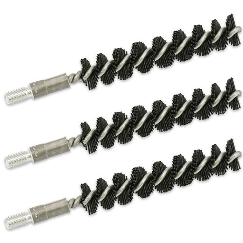 Bore Tech 3-Pack Nylon Rifle Bore Brush .35 Cal 8/32 Male Thread