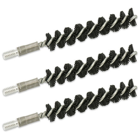 Bore Tech 3-Pack Nylon Rifle Bore Brush .35 Cal 8/32 Male Thread