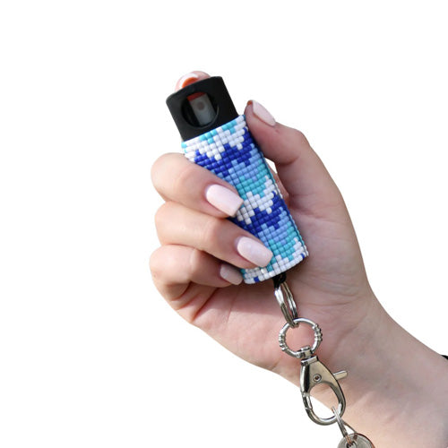 Guard Dog Bling It On Mosaic 1/2 Oz OC Pepper Spray Keychain