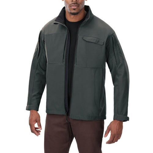 Vertx Downrange Softshell Jacket Slate Grey Medium Water Repellent