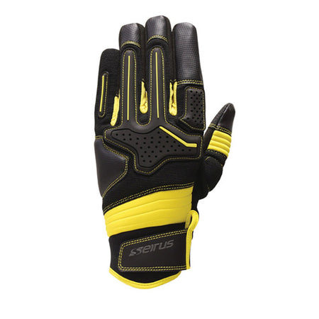 HWS Workman Dakota Impact Glove Black/Yellow Men's 2XL