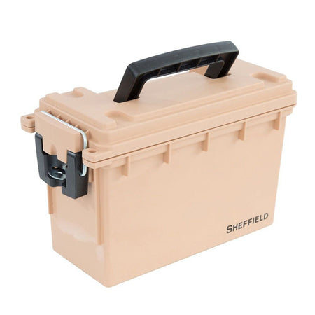 Sheffield 12627 Field Box - Coyote Tan, Made in USA