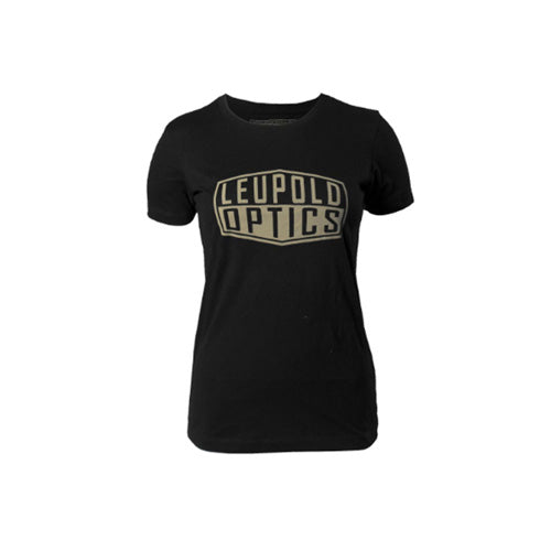 Women's Leupold Optics Badge Tee Black Small