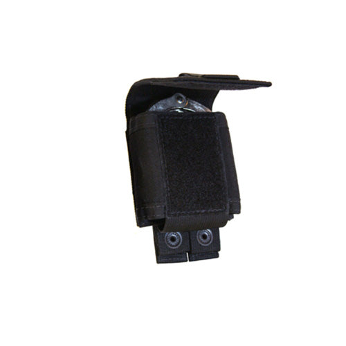 MOLLE Handcuff Pouch Single Black 1000D Cordura