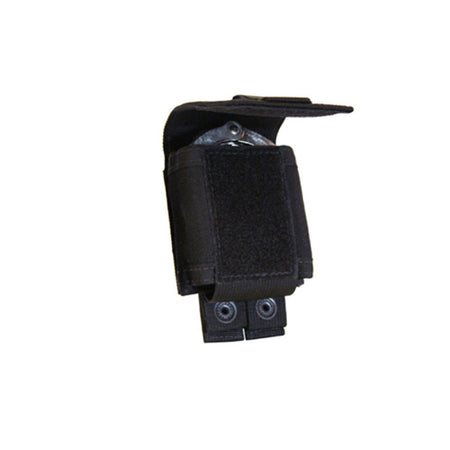 MOLLE Handcuff Pouch Single Black 1000D Cordura
