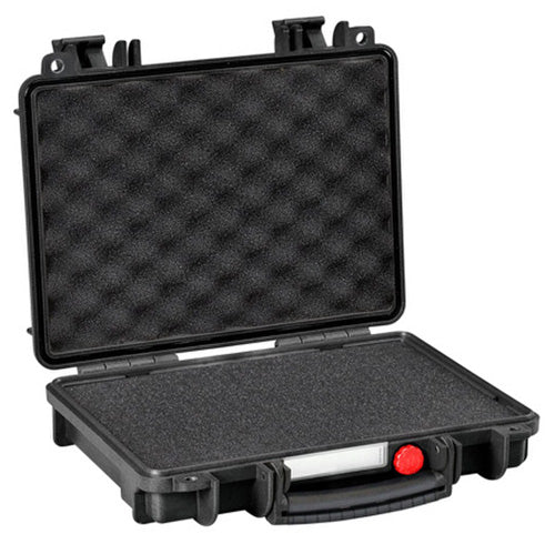 Red by Explorer Black Double Pistol Case with Pick and Pluck Foam