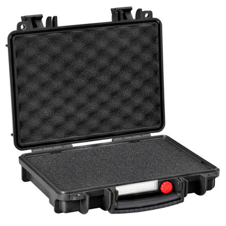 Red by Explorer Black Double Pistol Case with Pick and Pluck Foam