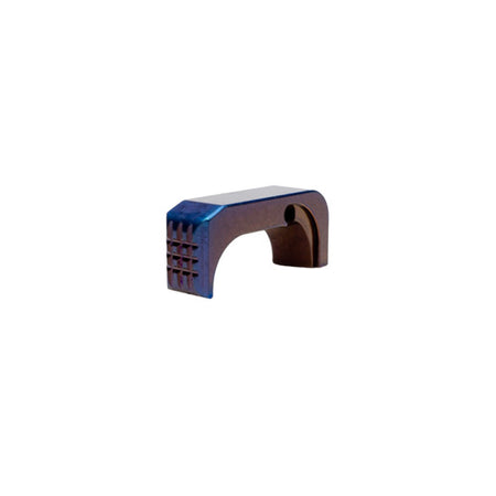 S15 Premium Left-Hand Steel Magazine Catch Glock 43X/48 Peacock Blue