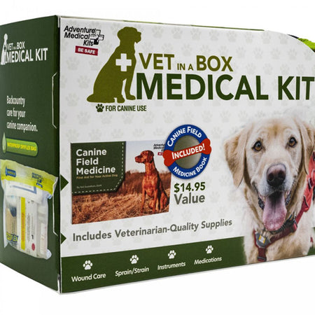 Adventure Dog Series Vet in a Box Complete Canine First Aid Kit