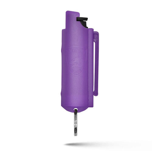 Guard Dog 1/2 oz Quick Action Pepper Spray Keychain Hard Case Purple