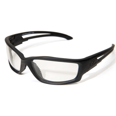 Edge Blade Runner Tactical Safety Glasses Black Frame Clear Lens