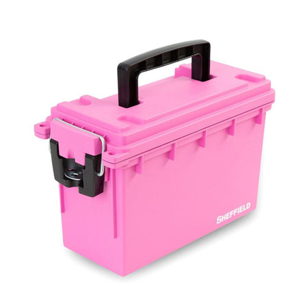Sheffield 12629 Field Box - Pink, Made in USA