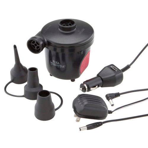 Rechargeable Air Pump for Inflatables Black