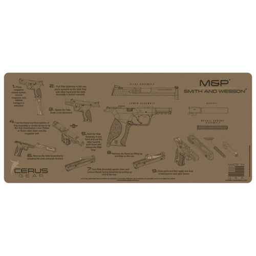 Smith & Wesson M&P Instructional ProMat Coyote Tan 12x27