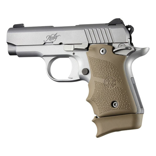 Kimber Micro 9 Ambi Safety Cobblestone Rubber Grip with Finger Grooves - FDE